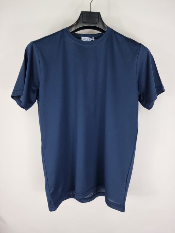 T-shirt Blu Vespucci , FILO di Scozia